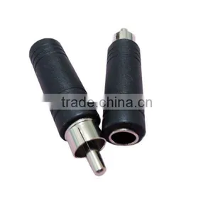 RCA Male to 6.5 Female Black thumbnail-1
