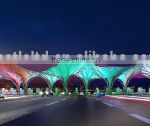 Unique Design Energy-saving Economical Toll Station Membrane PVDF thumbnail-1