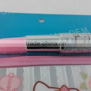 Promotion Gift Set Custom Printing PVC Card Purse With Mini Ballpoint Pen for Children thumbnail-2