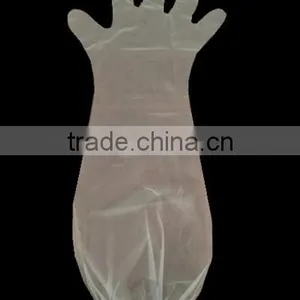 Disposable Sleeved Elbow Length Long Cpe Gloves thumbnail-2