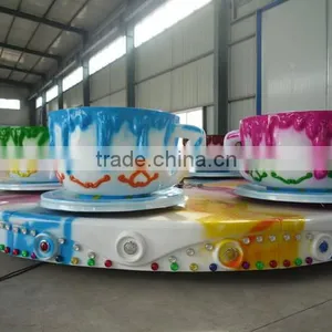 China Manufacturer High Quality Funny Amusement Park Rides, Rotating Coffee Cup Rides for Kids Quality Choice thumbnail-3
