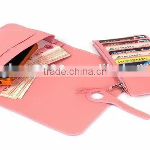2016 Hot Sell Wallet Fashion Design With Coin Purse Multifunction Lady Thin Wallet thumbnail-5