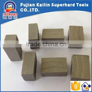 China Granite Marble Basalt Sandstone Diamond Cutting Segment Manufacturer / Fast Cutting Diamond Segment thumbnail-2