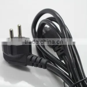 3 Pin Euro Male Plug Power Cable for Electronic Equipment thumbnail-2