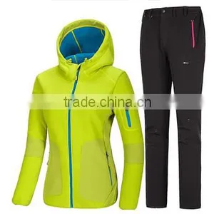 Custom Cheap Thick Polar Fleece Track Suits for Girl thumbnail-5
