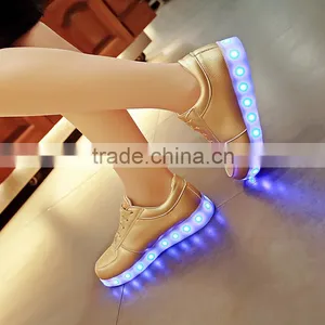 2016 New LED Luminous Yezzy Shoess,cheap Sneaker LED Shoes,LED Sport Shoes thumbnail-2