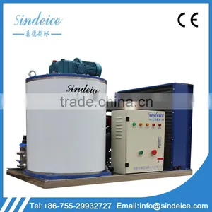 SINDEICE Professional Ice Making Factory Sales Hot 1 Ton Flake Ice Machine Commercial Use Making Machine thumbnail-5