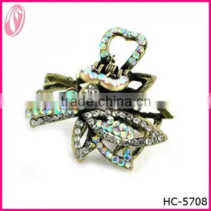 Mini Double Hair Claw Asian Hair Ornament Hot Sale thumbnail-1
