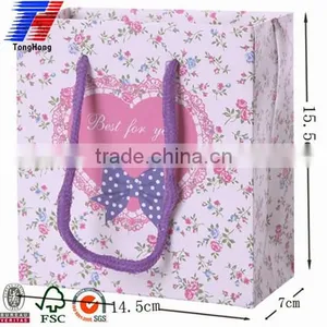Good Quality Sweet Design Gift Packaging Paper Bags With Handles thumbnail-1