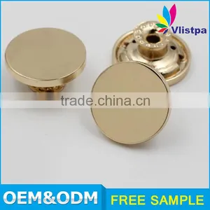 Classic Wholesale Custom Metal Jeans Button for Pants thumbnail-2