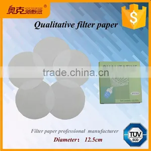 Gold Supplier 12.5cm Qualitative Filter Paper for Lab Quality Choice thumbnail-3