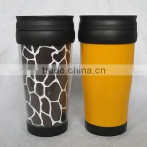 Double Wall Plastic Cup Bottle Plastic thumbnail-1