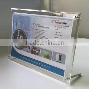 Strong Magnet Acrylic Plexiglass Magnetic Frame thumbnail-1