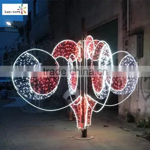 Fancy New Design 3D Commercial Decoration Motif Street Light thumbnail-1