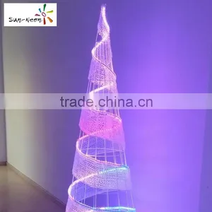 Holiday Time Led Light Decoration Fancy Christmas Decoration Light With High Quality Led Christmas Cone Shape Light Supplier's Choice thumbnail-3