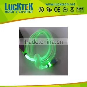 Factory-direct-sale Usb Cable With Light Oem for Phone 5 Cable thumbnail-1