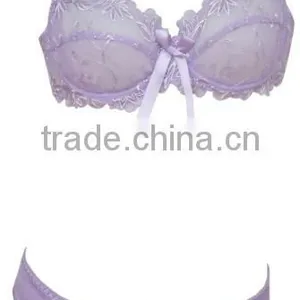 Woman Underwear Beautiful Ultrathin Bra Set(FPY305) thumbnail-1