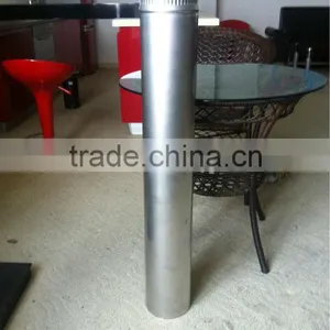 CE and Painting Galvanized Chimney Pipe Single Wall Chimney Pipe for Wood Burning Stove thumbnail-4