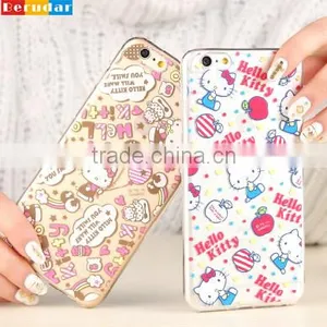 New Hello Kitty Tpu Rubber Case for Iphone 6 Plus thumbnail-2