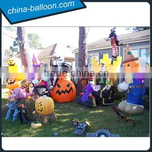 Halloween Inflatable Costume /Halloween Pumpkin Walking Costume Complete Sets for Decorations/party thumbnail-1