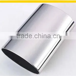 ASTM A 554 201 Stainless Steel Oval Pipe For Furniture thumbnail-3