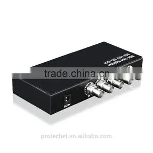 BNC SDI Splitter 1 Input 4 Output Audio Video SDI Splitter 4 Way SDI Splitter Support HD-SDI/3G SDI thumbnail-3