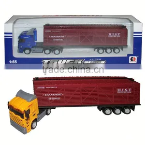 Top Selling 23cm Length Free Wheel Die Cast Truck Assemble Toy thumbnail-1