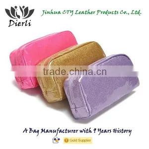 Glitter Cosmetic Bag thumbnail-1