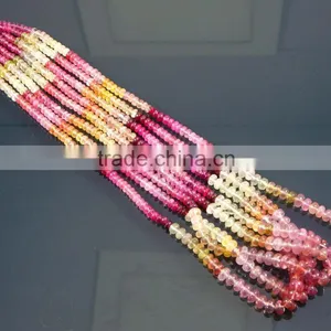 Natural Umba Sapphire Rondelles Beads thumbnail-5