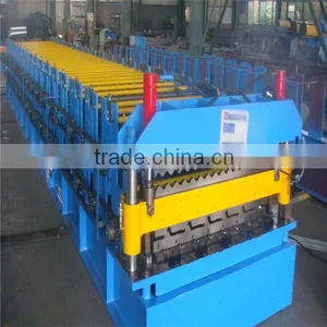Color-Steel Panel Roll Forming Machine/Roof Panel Making Machine thumbnail-1