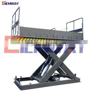 3.5ton Warehouse Hydraulic Scissor Loading Dock Lift Platform thumbnail-4