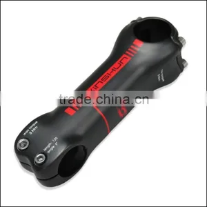 New Xinshun Carbon Stem Mtb 6 17 Degrees Road Bicycle Accessories Bike Parts Black Red 90-110mm ST2336 thumbnail-3