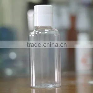 53ml Oval PET Bottle With 20/410 Disc Caps or Sprayer Pump for Cream or Mist thumbnail-3