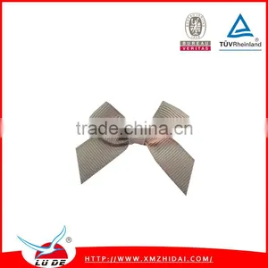 High-end Flat Satin Ribbon Bow With Wire Twist Tie For Decoration thumbnail-3