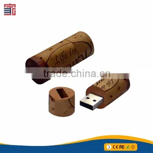 Drift Bottle USB 2.0 Flash Drive Wooden Gift Pen Drive thumbnail-3