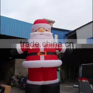 20ft Newest Outdoor Inflatable Sitting Santa for Christmas Decoration thumbnail-2