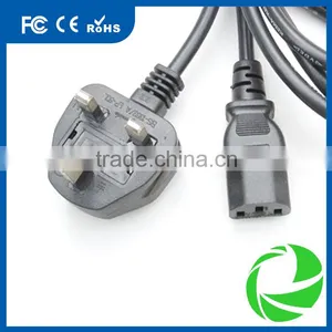 High Quality UK Power Cord With in Line Switch for British Market Power Supply Cord thumbnail-2