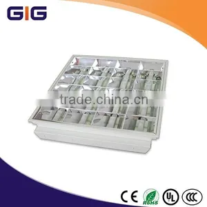 Flourescent Grid Lighting Fixture thumbnail-6
