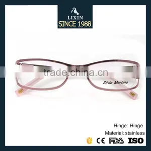 Graceful Lady Metal Eyeglasses Prescription Eyewear Bling Rhinestones Optical Frames Eyewear SM4028 thumbnail-2