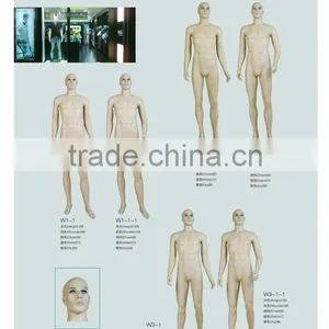 Plastic Male Mannequin With Make-up Face thumbnail-1
