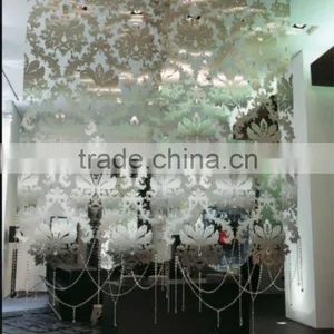 LASER CUT METAL SCREEN FOR DECORATION OF EXTERIOR AND INTERIOR thumbnail-1