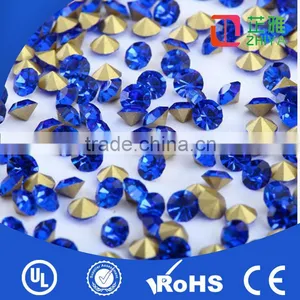 2014 Point Back Crystal Glass Chatons Rhinestone thumbnail-1