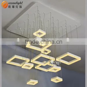 Crystal Sand Pendant Lamp Lampadari Modern Acrylic Light OXD9065-6C thumbnail-6