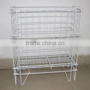 High Quality Foldable Metal Basket ,storage Bin thumbnail-2