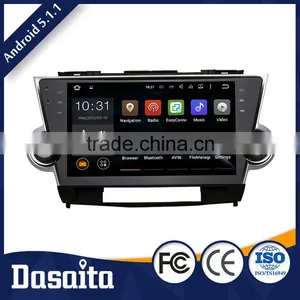 10.2 Inch Car Phone Connection Gps Multimedia Navigator Dvd Price for Toyota Highlander 2009 2012 thumbnail-1