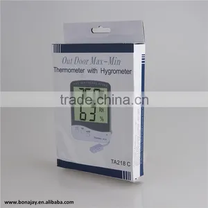 Indoor/outdoor Digital Thermometer Max-Min Thermo Hygro 0~+50C thumbnail-6