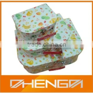 Hot Quality Customized Made Small Paper Mache Box Suitcase (ZD2014-M003) thumbnail-1