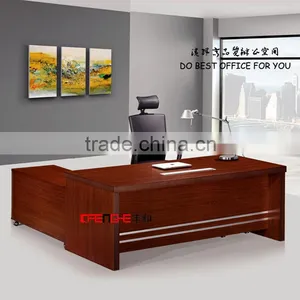 Modern Design Office Furniture Wooden Office Table for Luxury Boss Table thumbnail-1