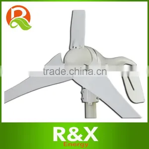 Wind Turbine 12V/24V, 400w Rated, 600w Max With 3 PCS Carbon Fiber Blaldes. thumbnail-2
