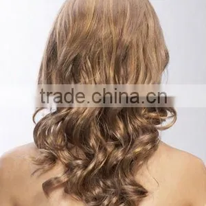 Custom Ladies New Hair Product, Long Curly Synthetic Lace Wigs Online thumbnail-3